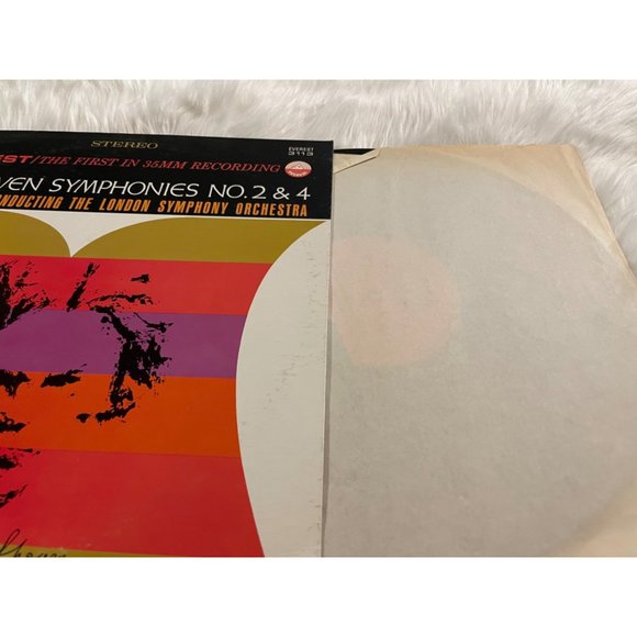 Classical Vinyl Beethoven Symphonies No. 2 and 4 Josef Krips Conducting London S - Picture 2 of 11